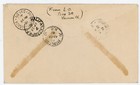 Bahamas Sg 161 block Of 4 -nassau-24 ap 41-registered label -air Mail-to Newfoun