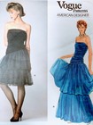 1623 Vintage Vogue Kasper American Designer Sewing Pattern Evening Dress Size 12