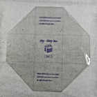 Itty-bitty Box Plastic Crafting Template For Box  Lid  And Bow