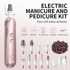 Cordless Nail Drill For Thick Toenails  5 Speeds Pedicure Kit