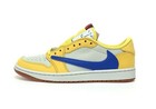 New Jordan 1 Retro Og Sp X Travis Scott Low Canary W Dz4137-700 Size 4-13