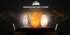 Himalayan Salt Lamp Crystal Pink Rock Salt Lamp Natural Healing 100  Genuine