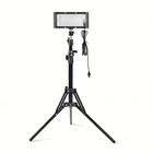 2pcs Adjustable 22000 Lumen Led Work Lights With Foldable Tripod Stand 6500k