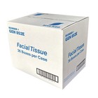 Gen 852e 2-ply Facial Tissue Cube Bx - White  85 Sheets bx  36 Bx ct  New