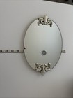 Unbranded Silver Tone Mirror Vanity Tray