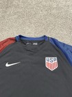 Nike Mens Size Large Team Usa Away Soccer Jersey 724641-010 World Cup Euc