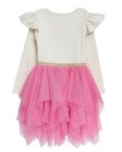 Disney Princess Tutu Dress For Girls     Glittery Layered Tutu Party Outfit