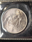 1972 San Marino Italy Complete Set 8 Coins Unc - Toned Silver 500 Lira
