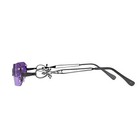 Gothic Vampire Purple Glasses