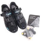 Giro New Women s Solara Cycling Shoes Us 8 25 Eu 40 Black   Milke Blue Road Clip