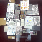 Diamond Press Card Cutting Dies Kits Stamps Lot Of 4 Fall Halloween Mixed