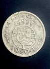 Angola 10 Escudos 1955 Silver  72
