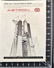 Aetron Nasa Marshall Space Flight Center Saturn Static Test Stand Print Ad 1963