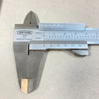 Vintage Craftsman Vernier Caliper Rule 6  Inside Outside  40161 Dj W  Case