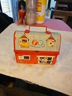 Vintage 1962 Fisher Price Toys Barn Toy Mini Lunchbox With Silo Thermos  549