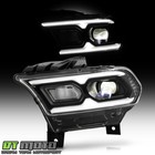 For 2021-2024 Dodge Durango Black W halogen Turn Signal Led Headlight - Driver