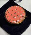 Estee Lauder Twinkling Pink Enamel Crystal Powder Compact Limited Edition Nib 