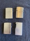 Lot Of 4 - Vintage Assorted Butane Lighters - Used  Untested 