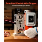Electric Automatic Wire Stripper Stripping Machine 0 06-1 57 In 400w 15 M min