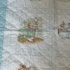 Vintage Baby Quilt Beatrix Potter Handmade Baby Quit Americana Cottage Core
