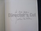 Director s Cut - Signed By John Waters To William Goldman  1st Edition In Jacket