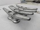 Unbranded 4  Galvanized Cast Iron Open Base Boat Dock Cleat Lot 4
