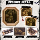 Scary Halloween Party Decoration Indoor Home Wall Decor 14 X 10 Inches  Retro