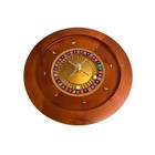 Yuanhe Deluxe Wooden Roulette Wheel - 20inch Roulette Wheel Set  Casino Grade   