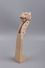 4 4 Violin Head Hand Carved Lion Violin Neck Replacement Repair Violin