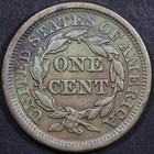 1847 Braided Hair Large Cent - 1c Raw Xf - Nice Coin 