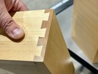 5 8  Solid Birch Dovetail Drawer Box -pre-finished 27    W X 21    D X 12    H