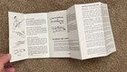 Savage Model 99 Centerfire Lever Action Rifle Small Folded Owner Manual 1965-74
