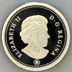 2010 Canada 10 Cents Proof Silver Heavy Cameo Dime Coin