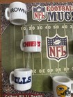 Nfl Football Teams Mini Ceramic Coffee Mugs-new In Package 
