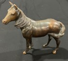Vintage Bronze Horse Figurine Statue Sculpture