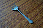 Vintage Epns Silver Plate Dessert Fork 13cm   R d Made In England   Floral Handl