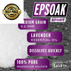 Epsoak Sport Epsom Salt 5 Lb  Usp Magnesium Sulfate With 80 Ounce  pack Of 1  