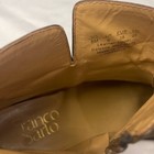 Franco Sarto Kacey Women s Brown Leather Buckle Ankle Side Zip Boots Size 8m