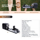 Omtech Rotary Axis With 3-jaw Chuck For 60w 80w 100w 130w Co2 Laser Engraver