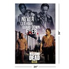 The Walking Dead - Tv Show Poster   Print  rick   Morgan   size  24  X 36  