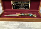 Custom Buck Model - Hastin Naat  aani  man Speaking Peace   1908 Knife