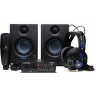 Presonus Audiobox Usb 96k Complete Bundle With Interface  Monitors  Mic  Phones