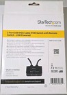 2 Port Usb Vga Cable Kvm Switch - Usb Powered With Remote Switch  sv211usb