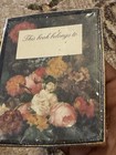 Vintage Antioch Floral Flower Bookplates This Book Belongs To -usa