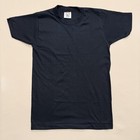Vintage Cal Cru Youth M  10-12  Black Basic 50 50 T-shirts Lot Of 3 Nos