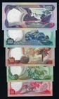 Portugal Angola Complete Set 20  50   100   500   1000 Escudos 1972  Unc