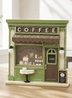 Bath   Body Works Bookstore And Coffee Shop Cafe Light-up Candle Holder New 