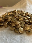 Large Lot Metal Buttons   All The Same