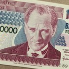 Turkey Million Lira Banknote Turkish Currency Mustafa Kemal Ataturk Memorabilia