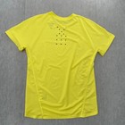 Rafael Nadal Shirt Adult Small Yellow Volt Tennis Nike 2013 Us Open Premier Mens